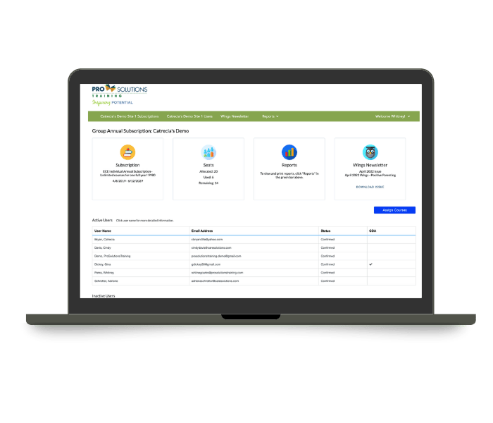 Laptop with dashboard